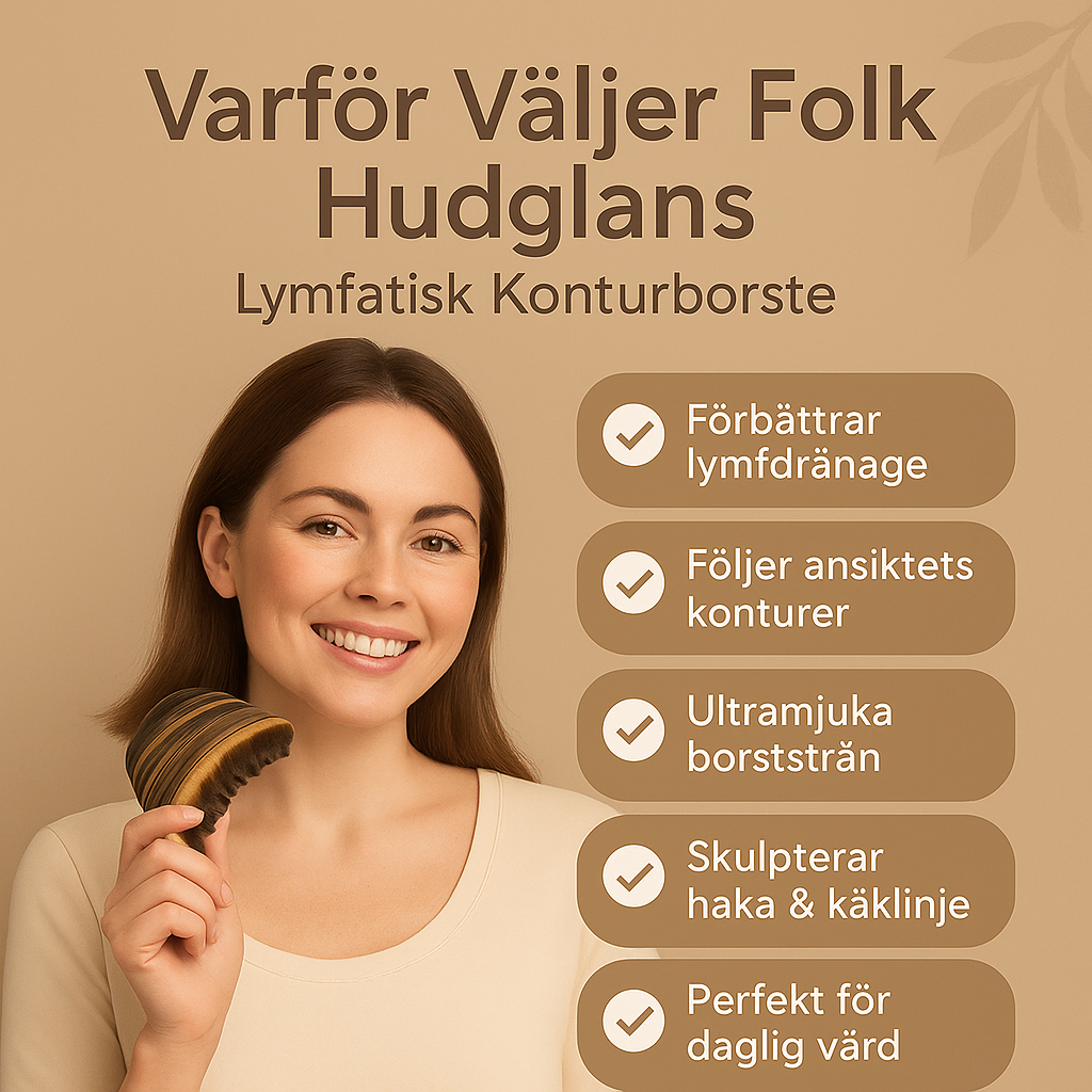 Hudglans™  – Massageborste för ansiktet