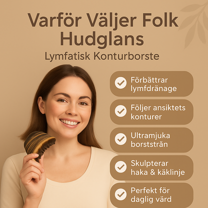 Hudglans™  – Massageborste för ansiktet